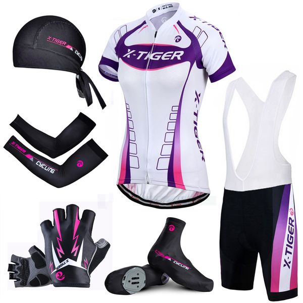 x-tiger pro women summer cycling set quick-dry racing bicycle cycling clothing breathable mountain bike clothes jersey, Black;blue
x-tiger pro women summer cycling set quick-dry racing bicycle cycling clothing breathable mountain bike clothes jersey, Black;blue