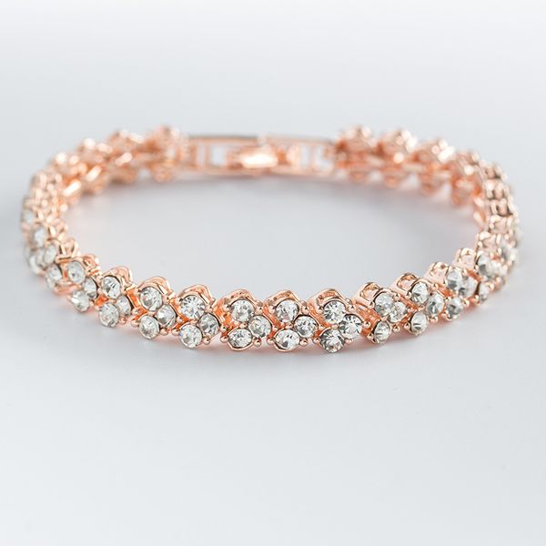 charm bracelets fashion jewelry 2021 luxury roman crystal full zircon bracelet for women friendship gifts armband accessories mujer, Golden;silver
charm bracelets fashion jewelry 2021 luxury roman crystal full zircon bracelet for women friendship gifts armband accessories mujer, Golden;silver
