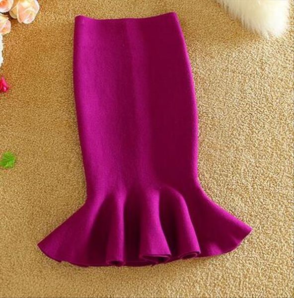 1pcs lot korean style woman casual solid ruffles long skirt lady trumpet skirt female autumn winter mermaid long skirt, Black
1pcs lot korean style woman casual solid ruffles long skirt lady trumpet skirt female autumn winter mermaid long skirt, Black