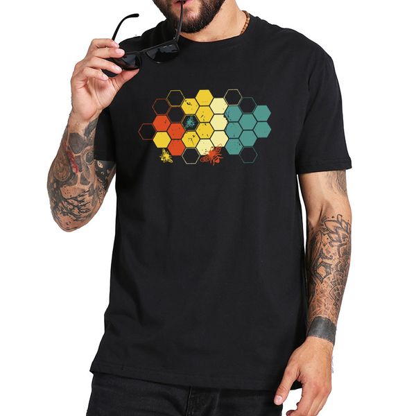 honeycomb rainbow bee vintage t-shirt eu size 100% cotton cool tee short sleeve summer crew neck basic
honeycomb rainbow bee vintage t-shirt eu size 100% cotton cool tee short sleeve summer crew neck basic