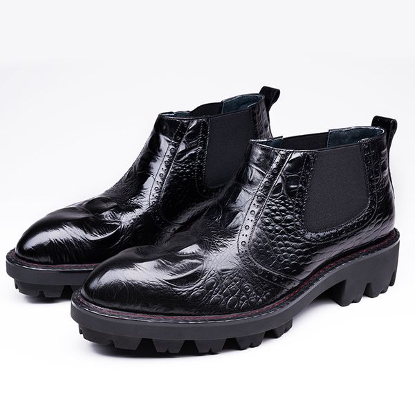 ankle men leather boots men thick bottomed round toe botas hombre black brown work shoes cowhide short boots pointed toe rubber
ankle men leather boots men thick bottomed round toe botas hombre black brown work shoes cowhide short boots pointed toe rubber