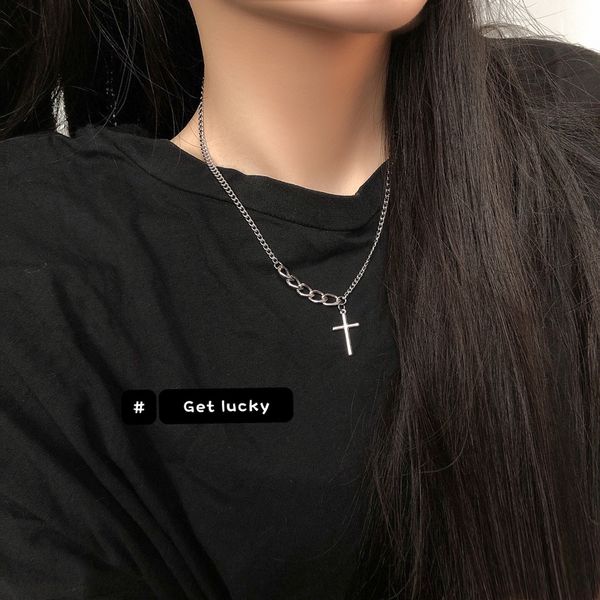 2020 punk fashion new stainless steel cross necklace men goth cuba chain silver color women pendant hip hop jewelry gift
2020 punk fashion new stainless steel cross necklace men goth cuba chain silver color women pendant hip hop jewelry gift