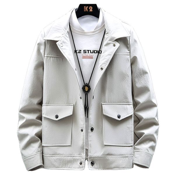 men's jackets casual cargo jacket men coat army pilot single-breasted bomber force autumn sports coats workout, Black;brown
men's jackets casual cargo jacket men coat army pilot single-breasted bomber force autumn sports coats workout, Black;brown