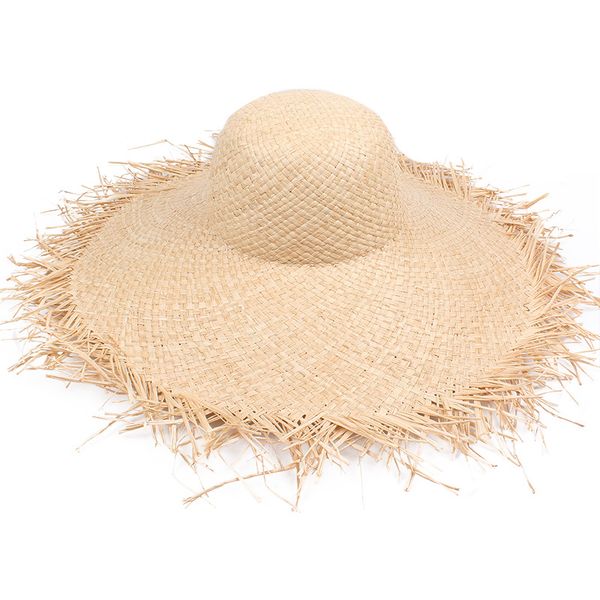 2020 new handmade women straw sun hats wide brim gilrs natural raffia panama beach straw sun caps for holiday, Blue;gray
2020 new handmade women straw sun hats wide brim gilrs natural raffia panama beach straw sun caps for holiday, Blue;gray