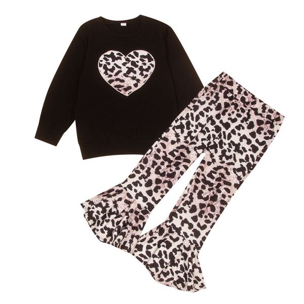 autumn kids girl casual colthing sets long sleeve cotton leopard heart print pants outfits kids girl blouse clothes set, White
autumn kids girl casual colthing sets long sleeve cotton leopard heart print pants outfits kids girl blouse clothes set, White