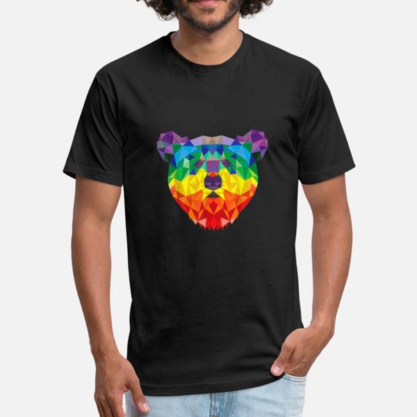 geometric bear lgbt rainbow flag gay pride t shirt men customized short sleeve size s-3xl cool famous comical summer style normal shirt
geometric bear lgbt rainbow flag gay pride t shirt men customized short sleeve size s-3xl cool famous comical summer style normal shirt