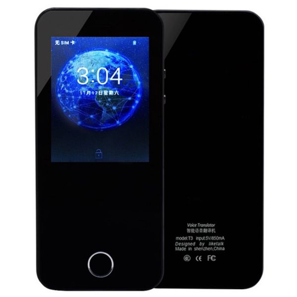 smart language translator device intelligent portable pocket voice p translation languages interpretor wifi learning travel 
smart language translator device intelligent portable pocket voice p translation languages interpretor wifi learning travel