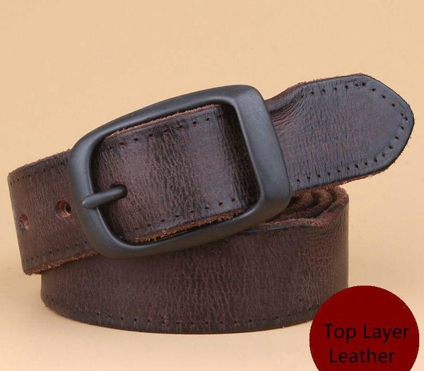 Men Top Layer Leather Casual High Quality Belt Vintage Design Pin Buckle Genuine Leather Belts Male Waistband Cummerbund
Men Top Layer Leather Casual High Quality Belt Vintage Design Pin Buckle Genuine Leather Belts Male Waistband Cummerbund