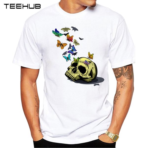 teehub 2018 summer fashion skull with butterfly printed casual t-shirt short sleeve popular design t shirt hipster cool
teehub 2018 summer fashion skull with butterfly printed casual t-shirt short sleeve popular design t shirt hipster cool