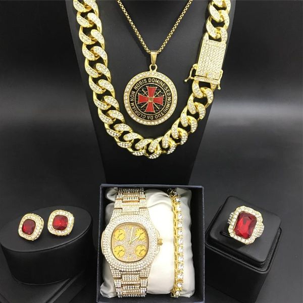 роскошные золотые часы мужчины neckalce braclete кольцо серьги combo кристалл майами hip hop neckalce chain out кубинский для мужчин, Silver
роскошные золотые часы мужчины neckalce braclete кольцо серьги combo кристалл майами hip hop neckalce chain out кубинский для мужчин, Silver