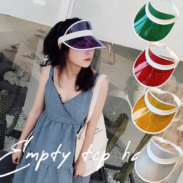 pvc sun women girls summer wide curved brim sun visor hat elastic strap back empty sunshade anti-uv outdoor peaked cap, Blue;gray
pvc sun women girls summer wide curved brim sun visor hat elastic strap back empty sunshade anti-uv outdoor peaked cap, Blue;gray
