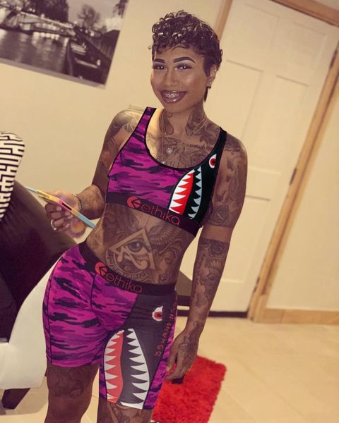 ethika женщины моды купальники crop top vest + плавки шорты багажники боксеры 2 piece set tracksuit лоскутная shark camo купальники бикини 9, Gray
ethika женщины моды купальники crop top vest + плавки шорты багажники боксеры 2 piece set tracksuit лоскутная shark camo купальники бикини 9, Gray
