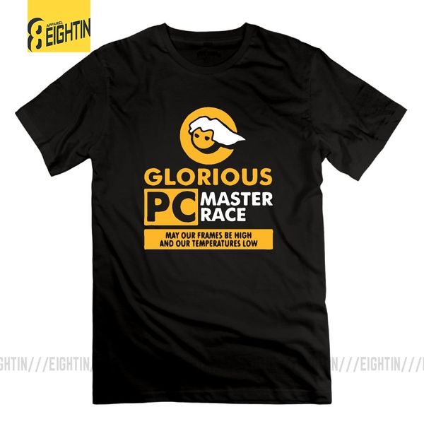 glorious pc gaming master race t-shirts creative design short-sleeved tees men's o-neck t shirts 100% cotton
glorious pc gaming master race t-shirts creative design short-sleeved tees men's o-neck t shirts 100% cotton