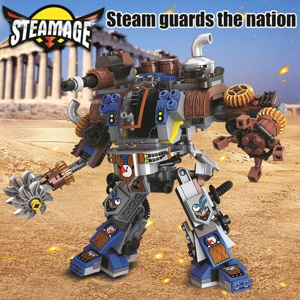 371pcs city age of steam series mechanical robots building blocks military warrior figures bricks education toys for boy qylmcf mywjqq
371pcs city age of steam series mechanical robots building blocks military warrior figures bricks education toys for boy qylmcf mywjqq