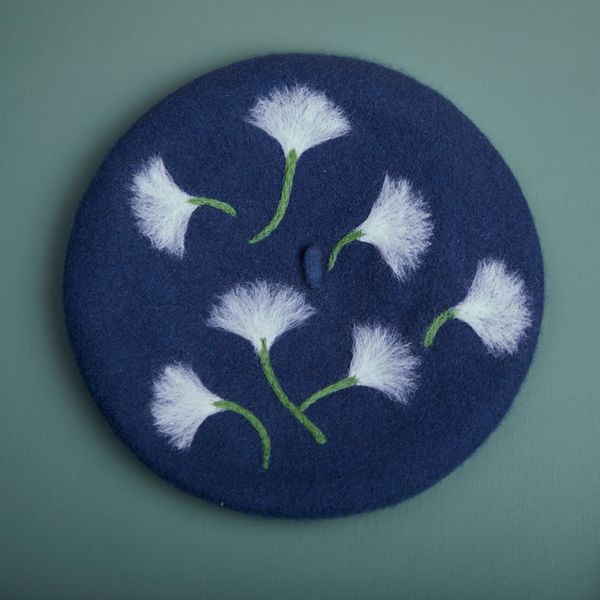 berets baize beret flying dandelion 's department of qiu dong the female painter cap, Blue;gray
berets baize beret flying dandelion 's department of qiu dong the female painter cap, Blue;gray