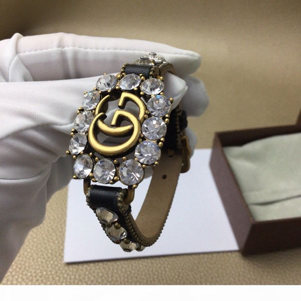 gb23 luxury style leather bracelets gold plated genuine letter pattern men and women bracelet with brand logo new fashion jewelry, Black
gb23 luxury style leather bracelets gold plated genuine letter pattern men and women bracelet with brand logo new fashion jewelry, Black