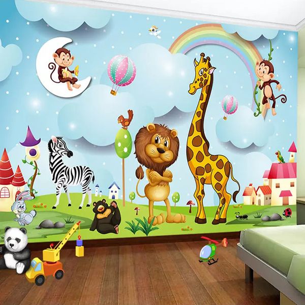 custom wall murals 3d cartoon animal p wallpaper boys and girls children's bedroom background wall painting kid's paper
custom wall murals 3d cartoon animal p wallpaper boys and girls children's bedroom background wall painting kid's paper