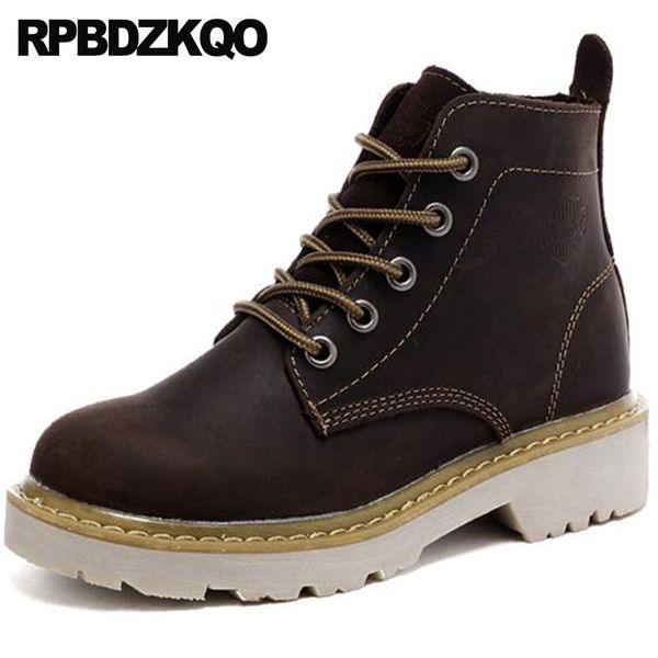 shoes army designer brown full grain leather yellow non slip lace up flat men ankle autumn retro combat boots short, Black
shoes army designer brown full grain leather yellow non slip lace up flat men ankle autumn retro combat boots short, Black