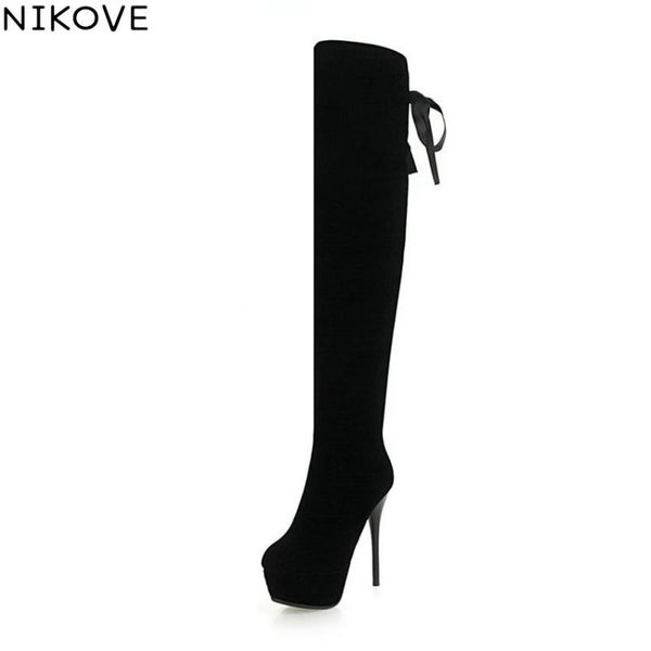 nikove 2020 women winter boots shoes zipper over the knee boots thin high heels shoes short plush autumn woman size 34-43, Black
nikove 2020 women winter boots shoes zipper over the knee boots thin high heels shoes short plush autumn woman size 34-43, Black