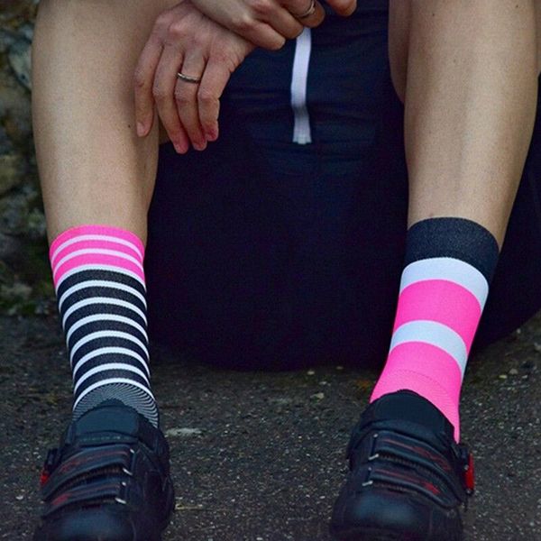 pro sport cycling socks men women breathable sports bike socks outdoor hot, Black 
pro sport cycling socks men women breathable sports bike socks outdoor hot, Black