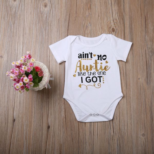 pudcoco baby clothing boys girls bodysuit letter print cotton blend white baby boys girls short o-neck bodysuit, Blue