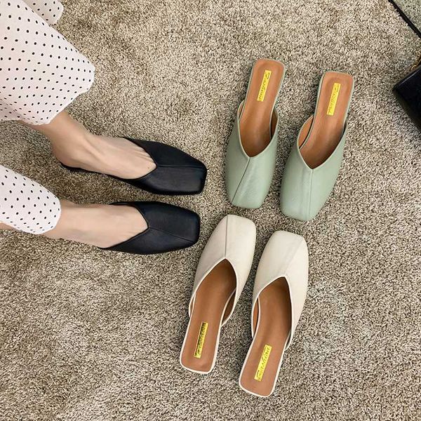 shoes ladies' slippers luxury slides square heel slipers women cover toe low designer summer block 2020 rubber pu rome fashion, Black
shoes ladies' slippers luxury slides square heel slipers women cover toe low designer summer block 2020 rubber pu rome fashion, Black