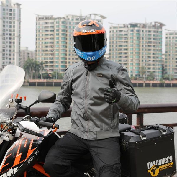 cycling rider jackets windproof waterproof riding wear men casual motorcycle jackets racing wear anti-fall clothes 3 colors, Black;red
cycling rider jackets windproof waterproof riding wear men casual motorcycle jackets racing wear anti-fall clothes 3 colors, Black;red
