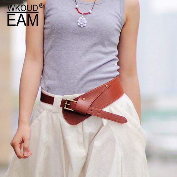 wkoud eam 2020 new metal pin buckle wide leather belt women fashion all-match personality corset belt female waistband pf609, Black;brown
wkoud eam 2020 new metal pin buckle wide leather belt women fashion all-match personality corset belt female waistband pf609, Black;brown