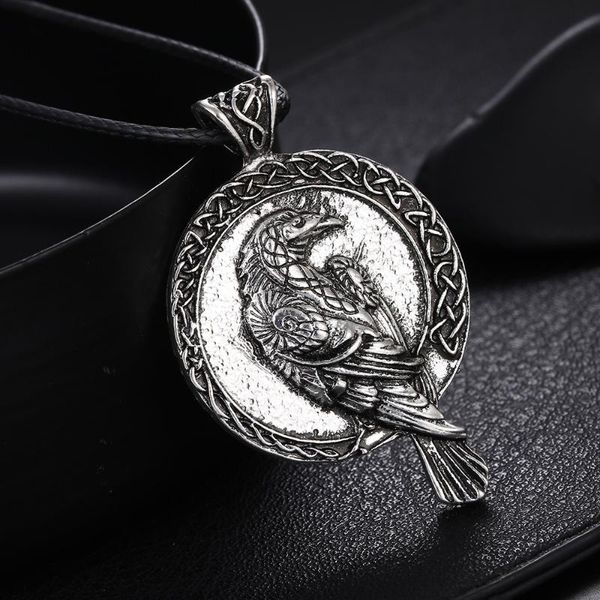 2020 trendy vintage classic charm necklace viking crow pendant blackbird crow necklace men custom choker chain boyfriend gift, Silver
2020 trendy vintage classic charm necklace viking crow pendant blackbird crow necklace men custom choker chain boyfriend gift, Silver