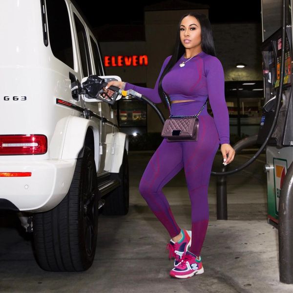 fashion women two piece set tracksuits long sleeve tee high waist skinny sweatpants jogger yoga suit tracksuit matching set outfits, Gray
fashion women two piece set tracksuits long sleeve tee high waist skinny sweatpants jogger yoga suit tracksuit matching set outfits, Gray