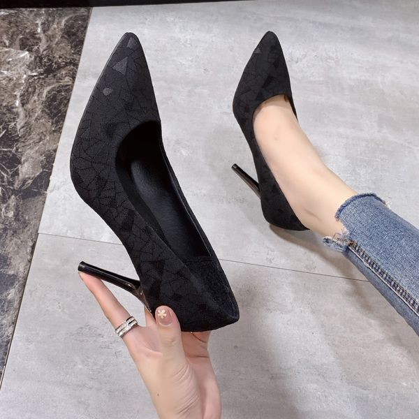 french girls high-heeled shoes thin heeled all-match pointed toe shallow mouth single shoes professional black work shoes
french girls high-heeled shoes thin heeled all-match pointed toe shallow mouth single shoes professional black work shoes