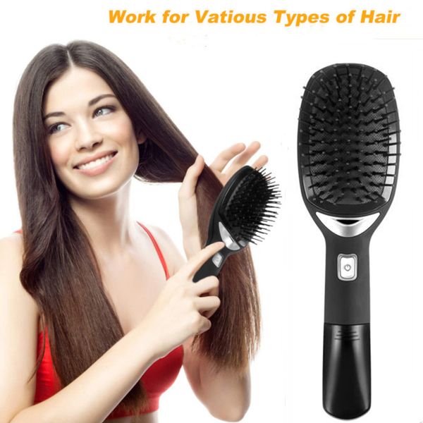 portable negative ion electric detangling brush hair curly detangle brush scalp massage comb loosen knots for wet & dry hair, Silver
portable negative ion electric detangling brush hair curly detangle brush scalp massage comb loosen knots for wet & dry hair, Silver