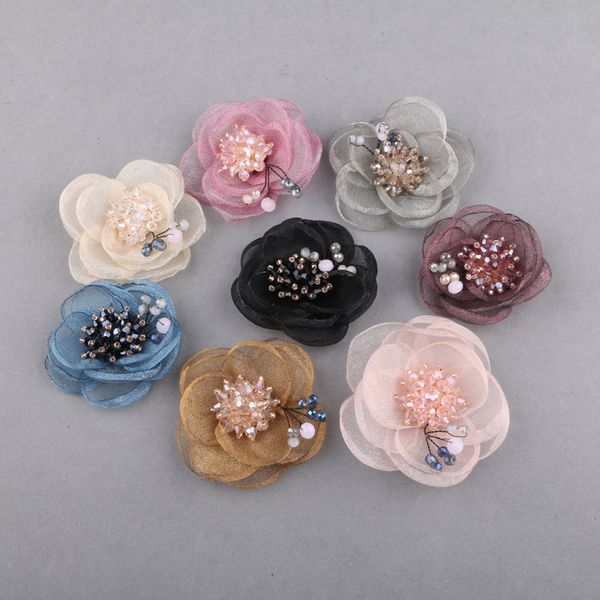 2020 new 20pcs burned florals korea gauze flower with pearl fashion flowers diy hairband decoration shoes garment material, Slivery;white
2020 new 20pcs burned florals korea gauze flower with pearl fashion flowers diy hairband decoration shoes garment material, Slivery;white