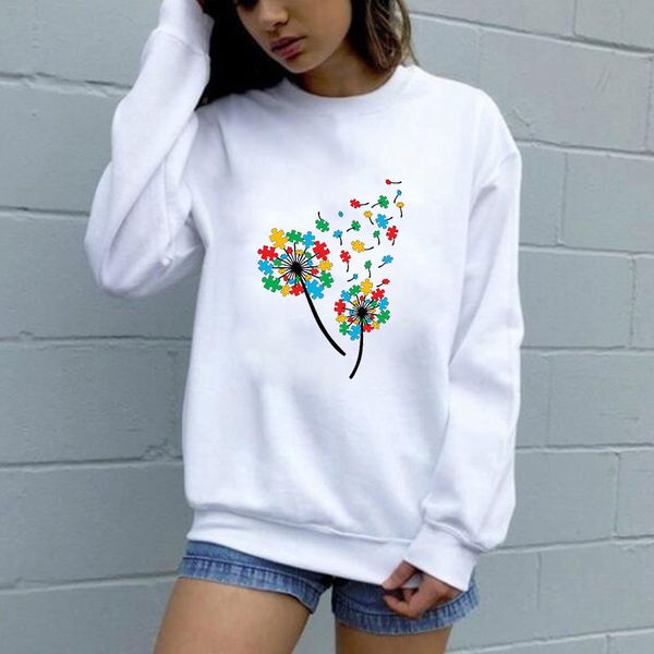 women's hoodies & sweatshirts women hoodie double dandelion printed fleece long sleeve o neck loose sweatshirt girls pullovers autumn w, Black
women's hoodies & sweatshirts women hoodie double dandelion printed fleece long sleeve o neck loose sweatshirt girls pullovers autumn w, Black