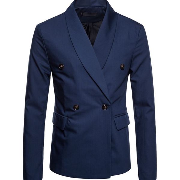 new mens casual color large size double-breasted green fruit collar blazer fashion business fit comfortable clothes, White;black
new mens casual color large size double-breasted green fruit collar blazer fashion business fit comfortable clothes, White;black