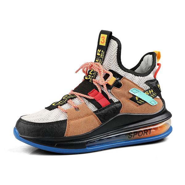 new arrival 2020 mens shoes high elasticity chunky sneakers tenis masculino fashion breathable casual air cushion shoes, Black
new arrival 2020 mens shoes high elasticity chunky sneakers tenis masculino fashion breathable casual air cushion shoes, Black