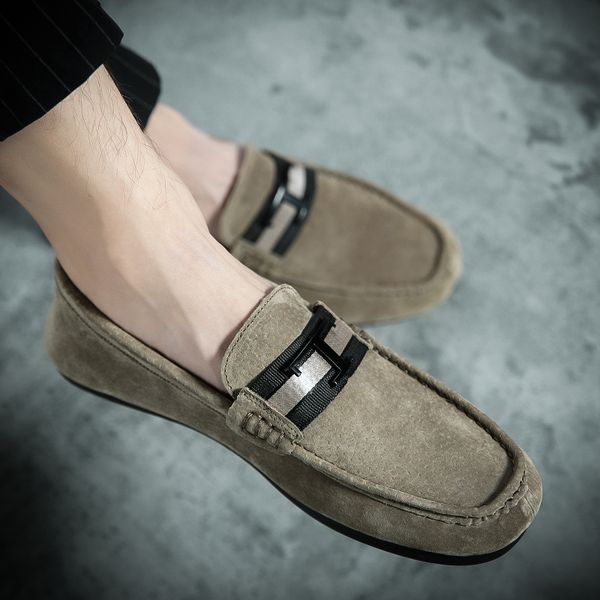 2020 fashion men loafers slip-on flats fashion suede leather mens casual shoes comfortable anti slip moccasins driving shoes, Black
2020 fashion men loafers slip-on flats fashion suede leather mens casual shoes comfortable anti slip moccasins driving shoes, Black