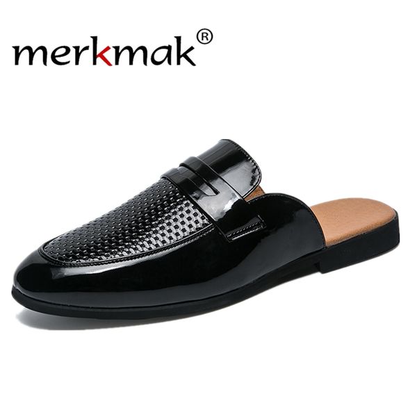 merkmak fashion summer men shoes breathable men sandals slip on slippers leather hole shoes flat lightweight loafers, Black
merkmak fashion summer men shoes breathable men sandals slip on slippers leather hole shoes flat lightweight loafers, Black