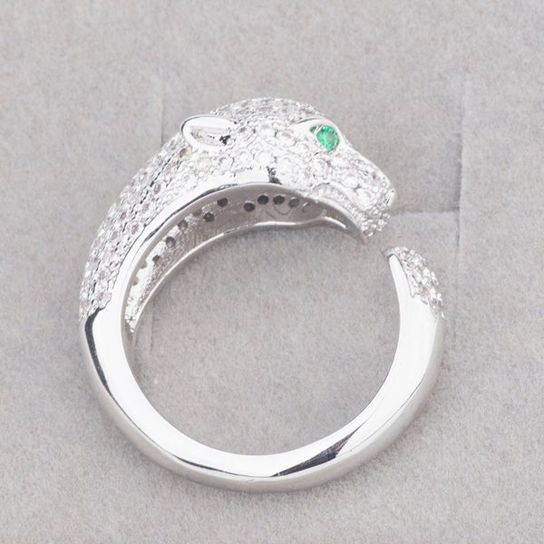2020 leopard ring female and american style animal jewelry fashion ring male domineer character opening gilt set full diamond rings, Silver
2020 leopard ring female and american style animal jewelry fashion ring male domineer character opening gilt set full diamond rings, Silver
