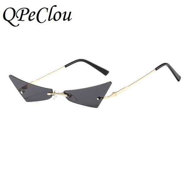 qpeclou 2020 new vintage metal frameless cat eye sunglasses women fashion small rimless punk sun glasses men hip hop shades, White;black
qpeclou 2020 new vintage metal frameless cat eye sunglasses women fashion small rimless punk sun glasses men hip hop shades, White;black