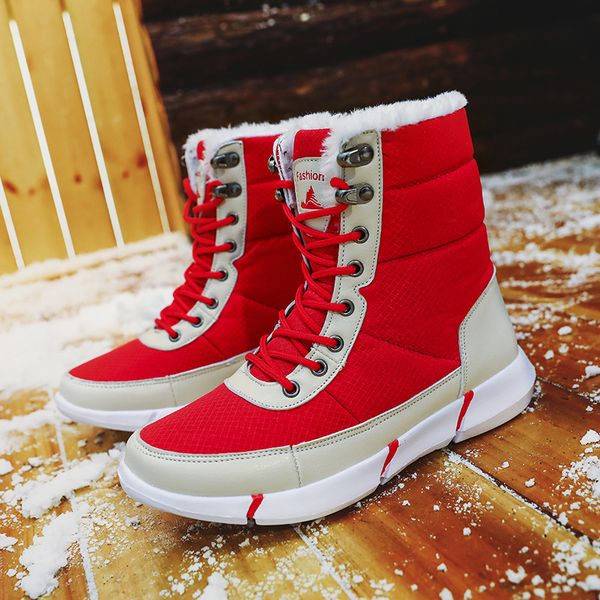 fashion waterproof winter boots women plush warm snow boots lace up platform women shoes lady casual shoes footwear, Black
fashion waterproof winter boots women plush warm snow boots lace up platform women shoes lady casual shoes footwear, Black