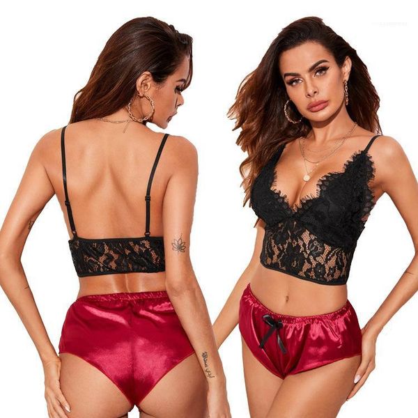type bra set see through underwear women dropshipping european and american lingerie lace three point, Black;white
type bra set see through underwear women dropshipping european and american lingerie lace three point, Black;white