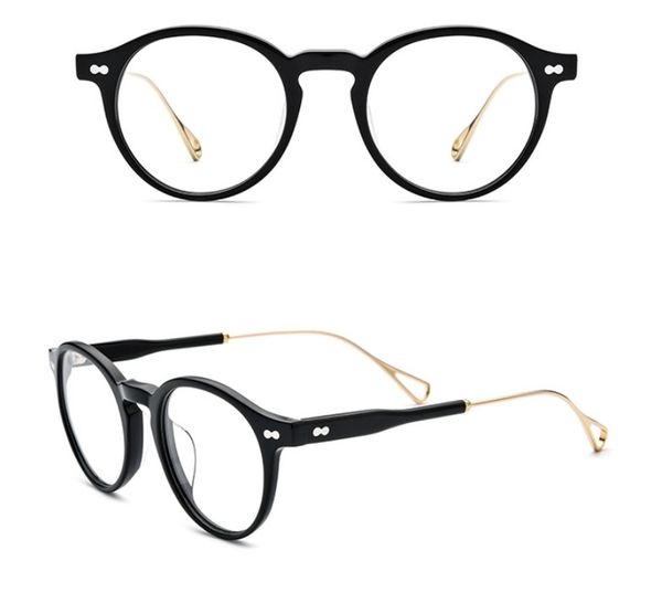 men optical glasses brand round eyeglasses frame vintage women myopia glasses eyewear plank black spectacle frames with clear lens, Silver
men optical glasses brand round eyeglasses frame vintage women myopia glasses eyewear plank black spectacle frames with clear lens, Silver