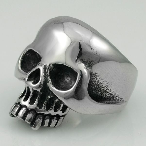 gokadima black silver color smooth men rings skull boys male 316l stainless steel ring skeleton biker jewelry punk rock, Golden;silver
gokadima black silver color smooth men rings skull boys male 316l stainless steel ring skeleton biker jewelry punk rock, Golden;silver
