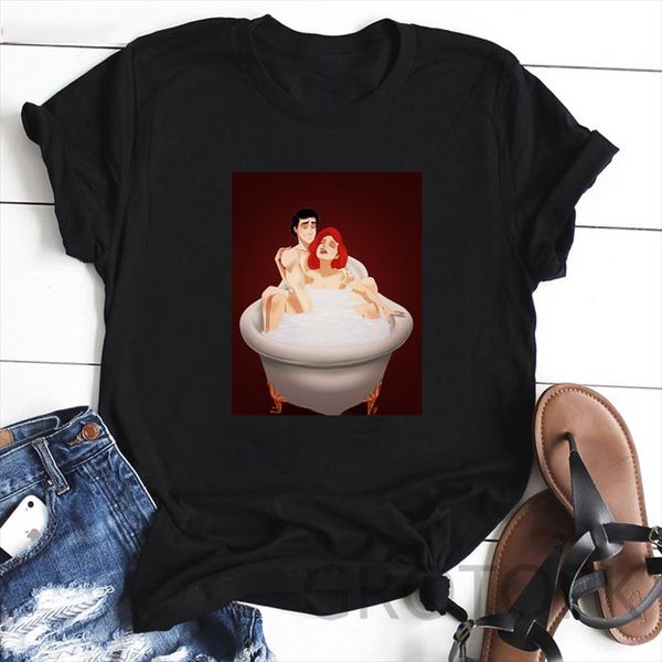vintage t shirt women belle and beast funny vogue tshirts girl o neck cartoon print casual short sleeve harajuku ladies t shirt, White
vintage t shirt women belle and beast funny vogue tshirts girl o neck cartoon print casual short sleeve harajuku ladies t shirt, White