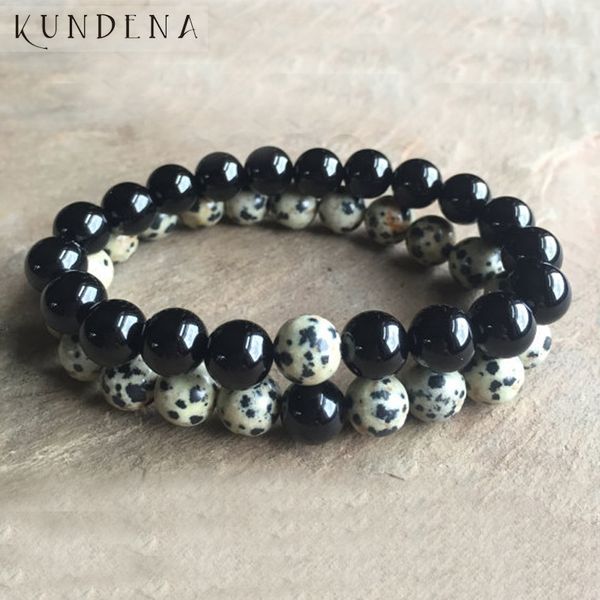 tennis couples bracelets stackable black onyx & dalmatian j-asper natural stone beaded elastic bracelet meditation healing, Golden;silver
tennis couples bracelets stackable black onyx & dalmatian j-asper natural stone beaded elastic bracelet meditation healing, Golden;silver