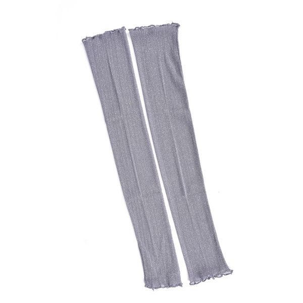 stretchy long sleeves anti-uv fingerless gloves 55cm lace arm protection sleeves sunscreen, Blue;gray
stretchy long sleeves anti-uv fingerless gloves 55cm lace arm protection sleeves sunscreen, Blue;gray