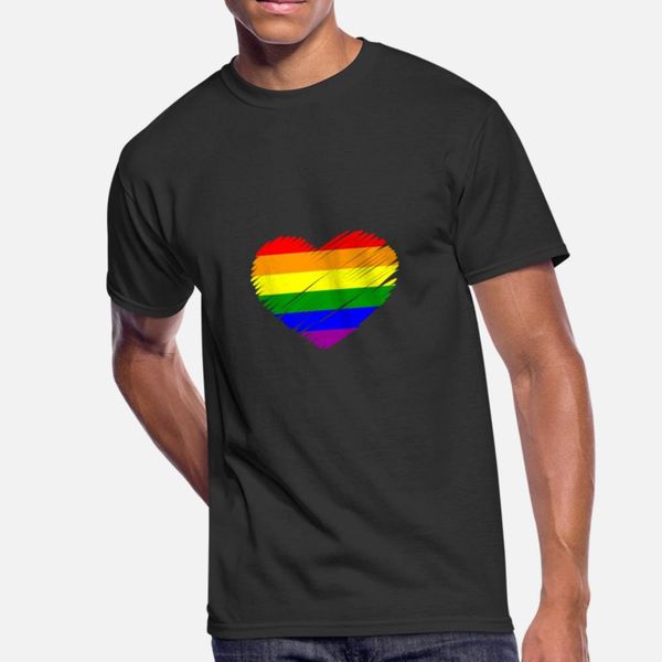 lgbt flag rainbow heart t shirt men designs 100% cotton s-xxxl kawaii graphic new fashion summer style family shirt
lgbt flag rainbow heart t shirt men designs 100% cotton s-xxxl kawaii graphic new fashion summer style family shirt