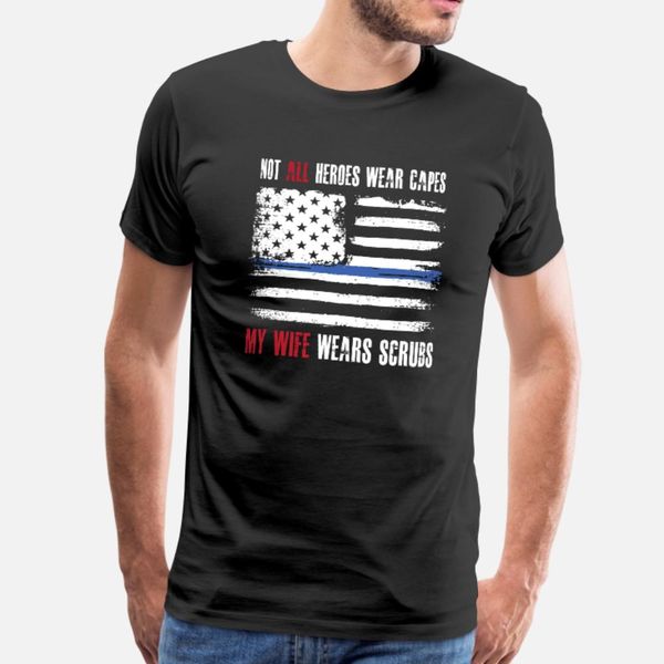 not all heroes wear capes my wife wears scrubs t shirt men customized tee shirt crew neck family cute new fashion spring autumn shirt
not all heroes wear capes my wife wears scrubs t shirt men customized tee shirt crew neck family cute new fashion spring autumn shirt