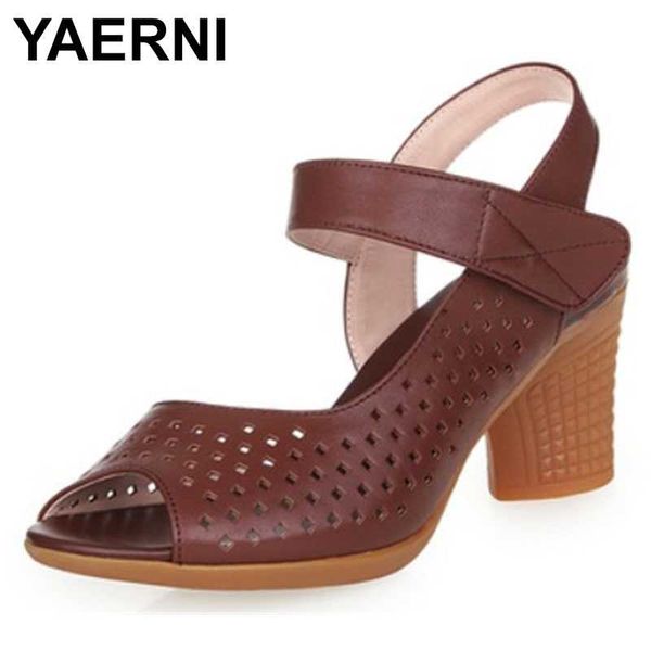 yaerni 2020 new stylish fish mouth women high heel shoes sandals comfortable hollow genuine leather sandals summer shoes woman, Black
yaerni 2020 new stylish fish mouth women high heel shoes sandals comfortable hollow genuine leather sandals summer shoes woman, Black